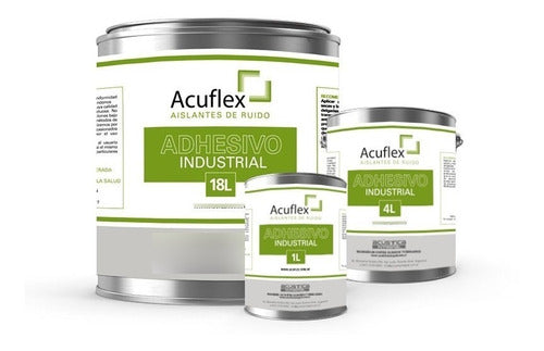 Industrial Contact Cement Adhesive Acuflex 4 Lts 0