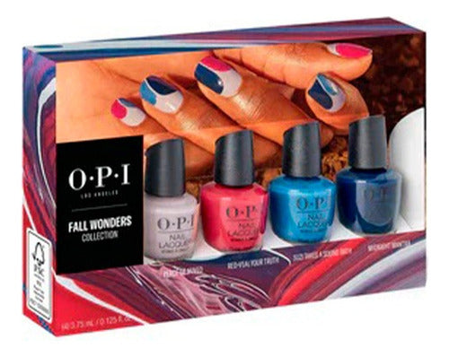 OPI Nail Lacquer Fall Wonders Mini Pack X4 Unid 3.75 Ml 0