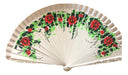 Genérica Hand-Painted Wooden Fan, Spanish Style 0