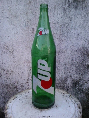 Botella Antigua De 1 Litro Seven Up 0