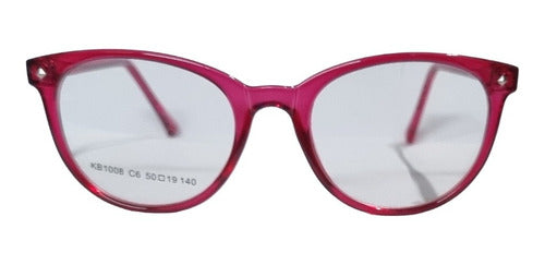 Matrix Modern Translucent Round Frame Oval Design K1008 1