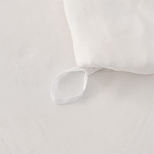 Ropa De Cama Blanca Shabby Chic De 3 Piezas, Juego De Funda 4