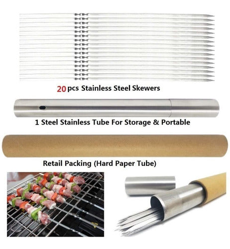 Appkook Stainless Steel Skewers 4