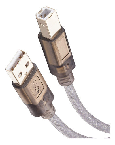 Cable De Impresora De 12 Pies, Cable De Escaner De Impresora 1