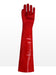 Guante Pvc Rojo 70cm Liviano Toysa 0