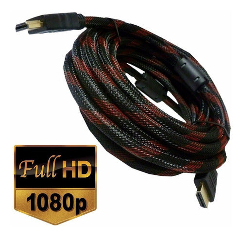 OEM Cable 30 Metros Full HD V1.4 Mallado 2 Filtros LED Smart TV 1