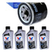 Kit Servicio Filtro + 4 Aceites Honda Cbr 600 1000 Mahle 0