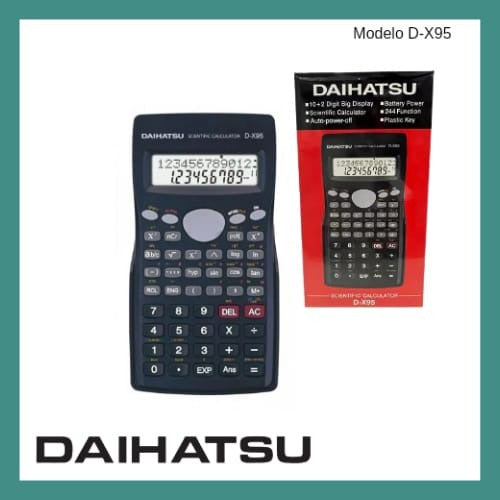 Scientific Calculator Daihatsu D-X95 Equations 244 Functions 1