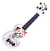 Mahalo Ukulele Ma1dwt Dalmata Soprano White with Case 2