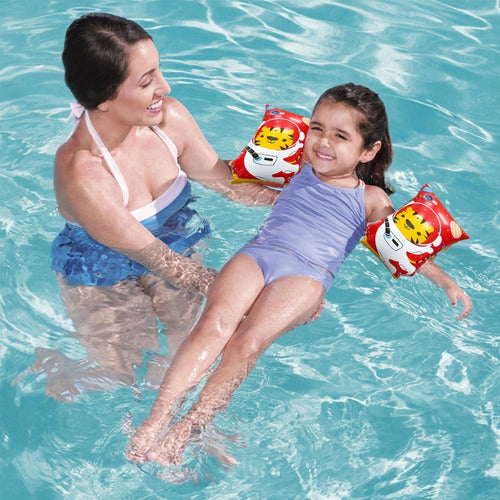 Inflatable Baby Swim Arm Floaties Pool Pool Animal Design 1