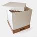 5 Drip Cake Boxes (25x25x25 cm) - Pack of 5 High-Quality Cake Boxes for 2-Tier Cakes 0