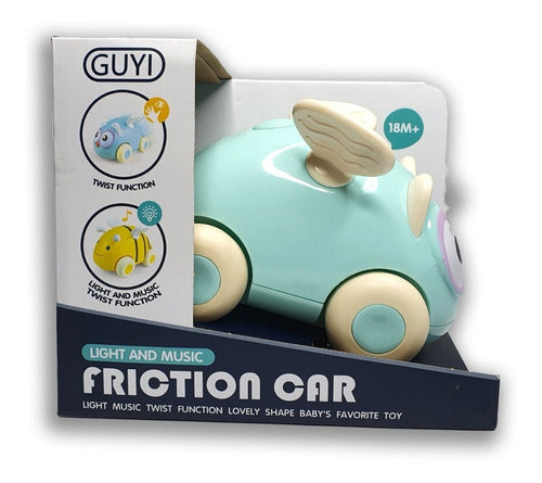 Friction Animal Car for Baby with Light and Melodies! 0