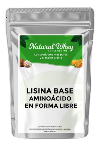 Natural Whey Suplementos Lisina De Máxima Pureza Amino Libre En Polvo 100 Gramos 0