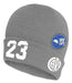 Newcaps Wool Beanie, Custom Number Choice, White, Code #78 4