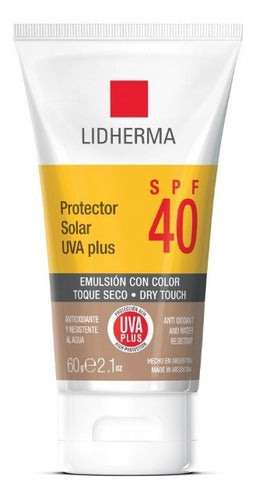 Lidherma Solar Protector SPF 40 Color + Repair Lip Balm 1