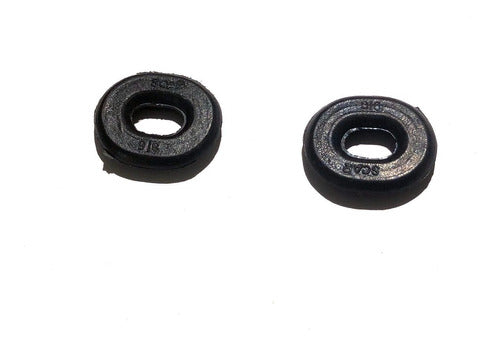 Scar Pair of Rubber Supports for Honda XR 600 650 Handle 0