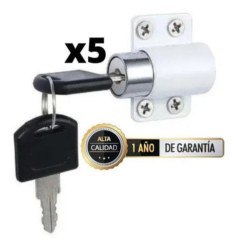 REXX Sliding Window Lock with Central Bolt - Keyed Same 0