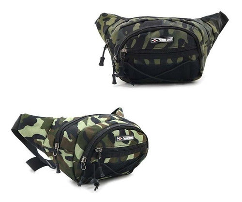 Alpine Skate Tactical Military Reinforced Fanny Pack Camouflage Olivos 3