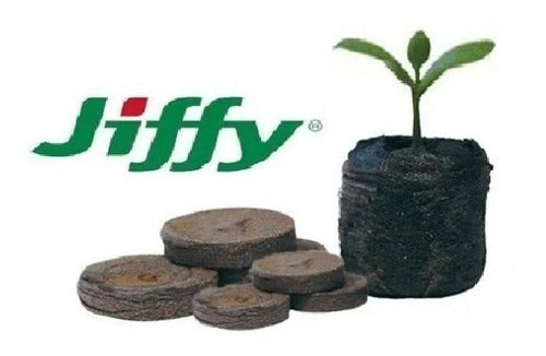 Jiffy Taco De Turba Prensada Esquejes X200 Gabba Grow Olivos 1