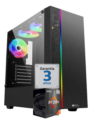 AMD Pc Gamer Amd Ryzen 7 Ram 32g 2t Video Vega 7 5ta Wifi Juegos 5