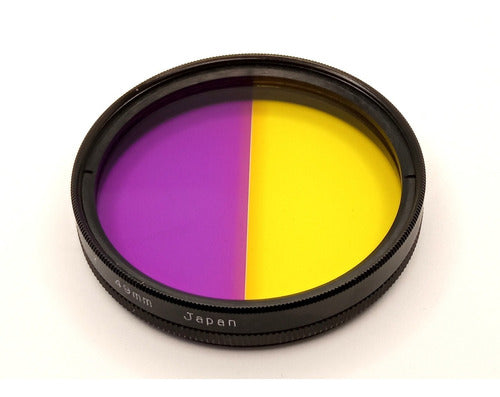 COZO 49mm Dual Color Violet/Yellow Filter 0