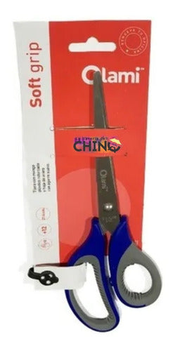 Olami Soft Grip Scissors with 21.4cm Steel Blade 0