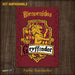 Kit Imprimible Harry Potter Gryffindor Personalizado 6