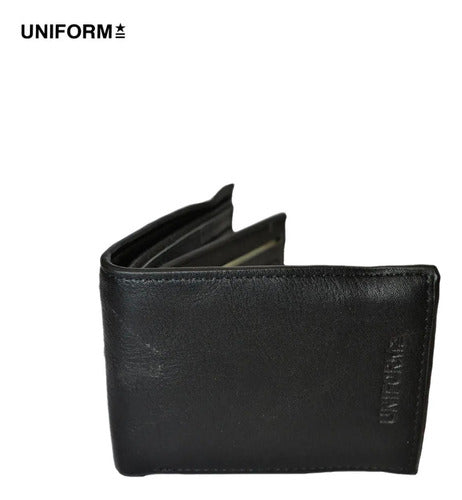 Uniform Eco Leather Wallet 12649 with Flap and Elastic 5