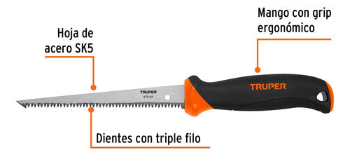 Sierra Poda Corte Ramas Profesional Triple Filo 6'' Truper 2