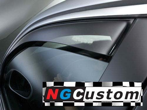 Set of 4 Chevrolet Corsa Window Deflectors Front and Rear Sills 1