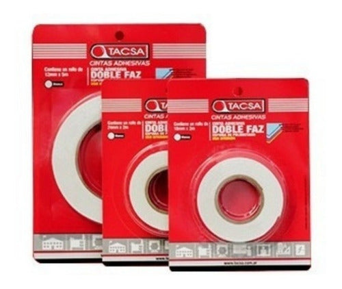 Tacsa Double-Sided Tape 12mm X 5mt 0