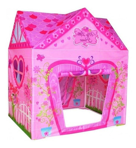 Pink Castle House Tent for Girls - My Little House 1