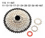 Besnin Bike Cassette And Freewheels 11s 11-46t 1