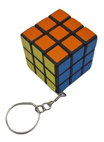 Faydi Llavero Cubo Mágico Estilo Rubik Ideal Souvenir Evento 3x3cm 0