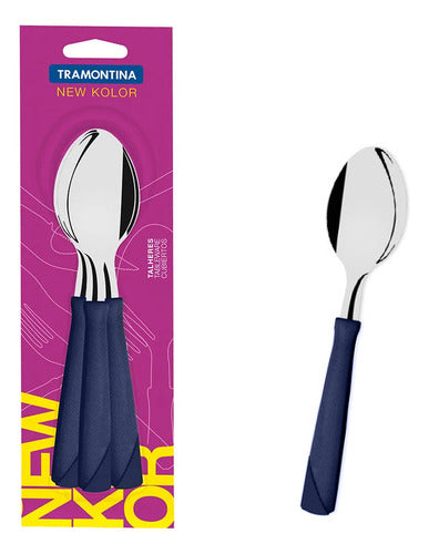 Tramontina New Kolor Stainless Steel Teaspoon x24 0