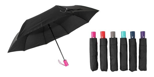 Lefran Mini Automatic Umbrella LF-807N Violet 1