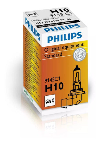 Lampara Phillips 9145 H10 Auxiliar 12v 45w Luces Py20d C1 0