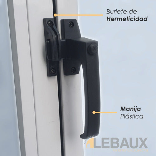 Lebaux Patagonica Window Aluminum Herrero 4mm 120x100 4