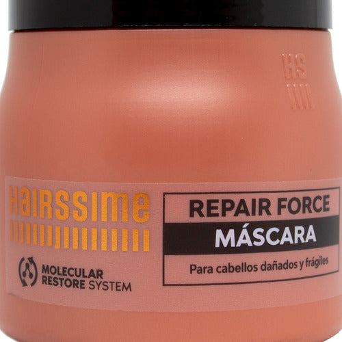 Hairssime Repair Force Mask for Damaged Hair 800ml 1