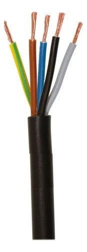 Conduelec Cable Taller 5x1.5 Mm Rollo X 20 Mts Tipo Tpr Electro Cable 1