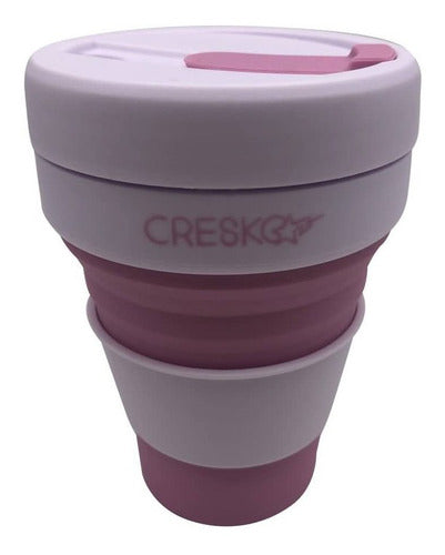 Cresko Urban Coffee Mug with Silicone Lid 0