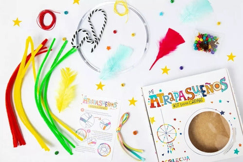 Atrapasueños Kit Para Crear Arte Infantil Ecolecua E100 2