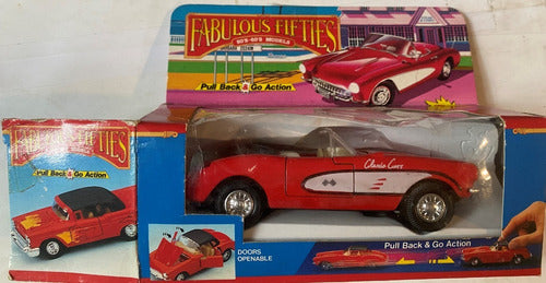 Fabulous Fifties, Convertible Rojo, 1/36 Metal Fricción 1