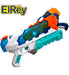 Set X2 Pistolas De Agua Lanzador Grande 33x19x7cm  - El Rey 2