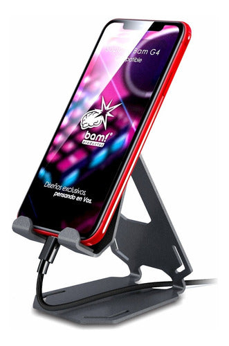 Headphone Stand Bam G3 + Phone Holder Bam G4 - Premium! 5