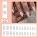 Burdah Press On Nails Uñas Acrilico Fantasy X 24 Unidades 5