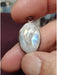 Moonstone Pendant with Surgical Steel Chain 2