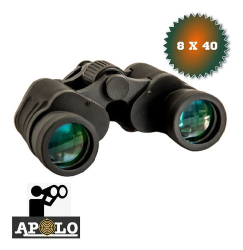 Apolo Binoculars Largavista 8x40 + Strap + Case 0