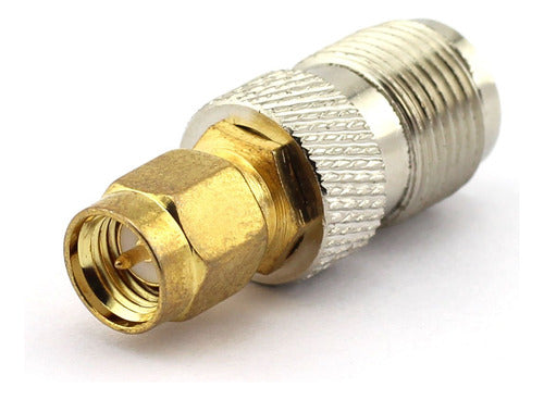 Dgzzi 2-Pack TNC Female to SMA RF Coaxial Adapter 1