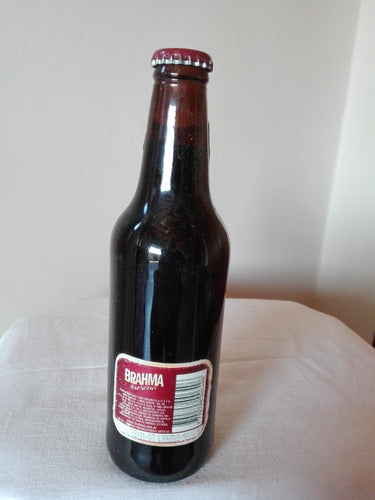 Antigua Botella  Cerveza Brahma Morena Año 2007 1